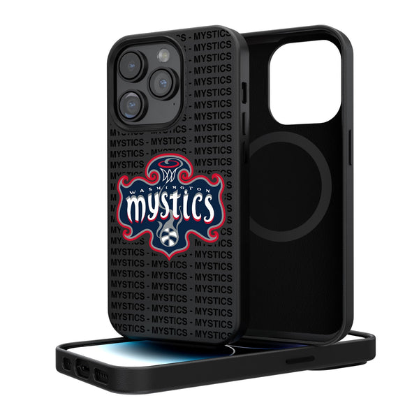 Washington Mystics Blackletter iPhone Magnetic Case