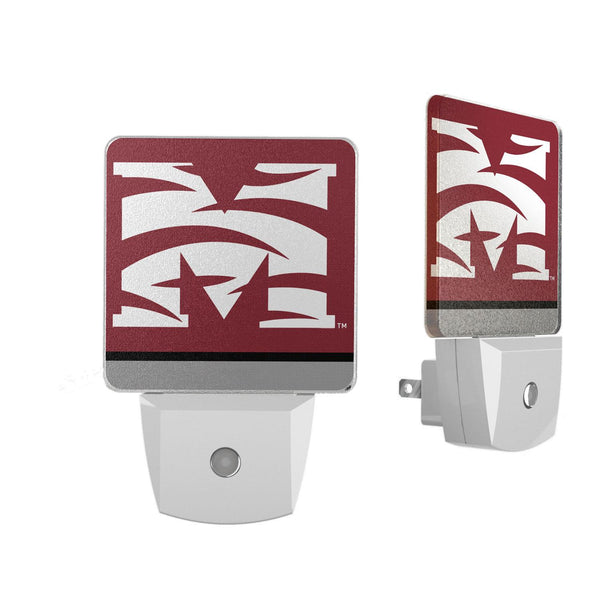 Morehouse Maroon Tigers Stripe Night Light 2-Pack