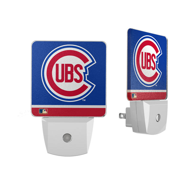 Chicago Cubs 1948-1956 - Cooperstown Collection Stripe Night Light 2-Pack