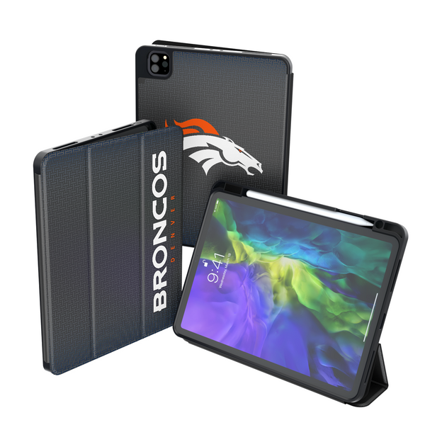 Denver Broncos Linen iPad Tablet Case
