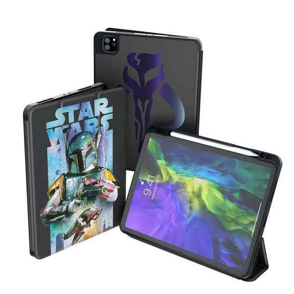 Star Wars Boba Fett Portrait Collage iPad Tablet Case