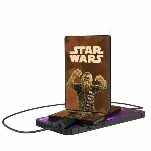 Star Wars Chewbacca Color Block 2500mAh Credit Card Powerbank