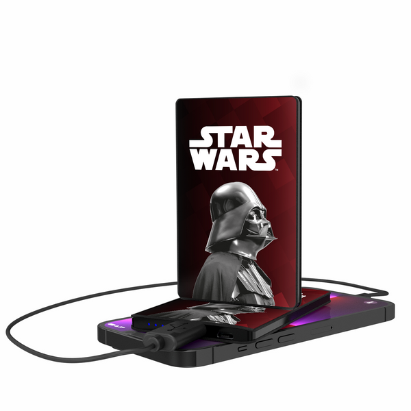 Star Wars Darth Vader Color Block 2500mAh Credit Card Powerbank