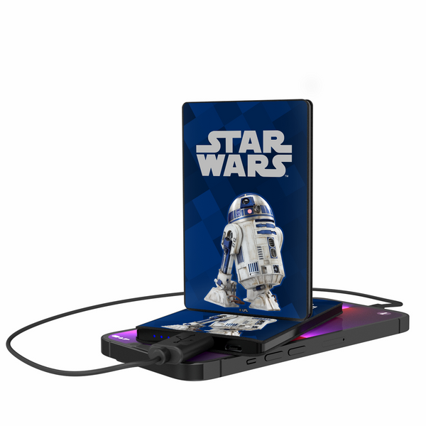 Star Wars R2D2 Color Block 2500mAh Credit Card Powerbank