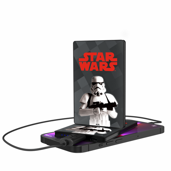 Star Wars Stormtrooper Color Block 2500mAh Credit Card Powerbank
