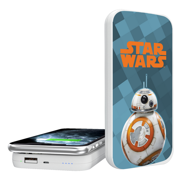 Star Wars BB-8 Color Block 5000mAh Portable Wireless Charger