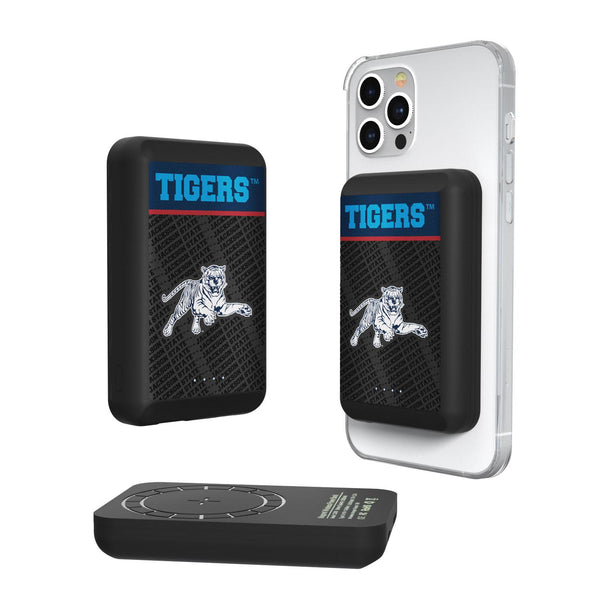 Jackson State Tigers Endzone Plus Wireless Mag Power Bank