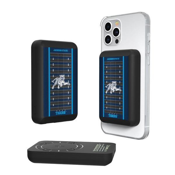 Jackson State Tigers Field Wireless Mag Power Bank