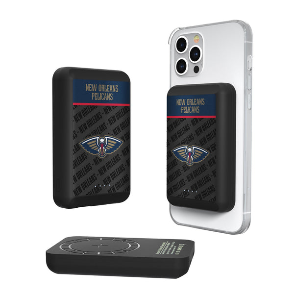 New Orleans Pelicans Endzone Plus Wireless Mag Power Bank