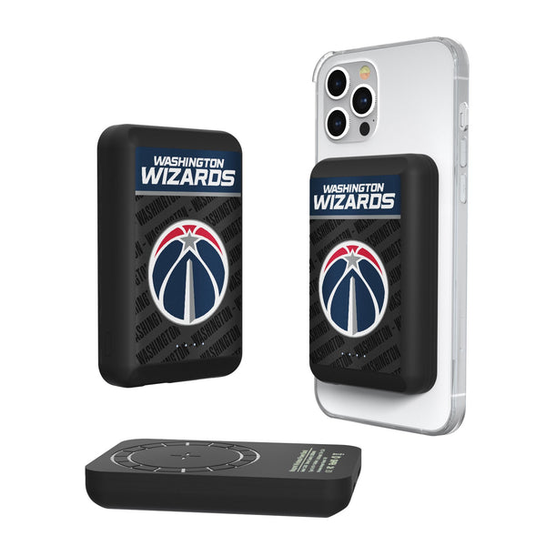 Washington Wizards Endzone Plus Wireless Mag Power Bank