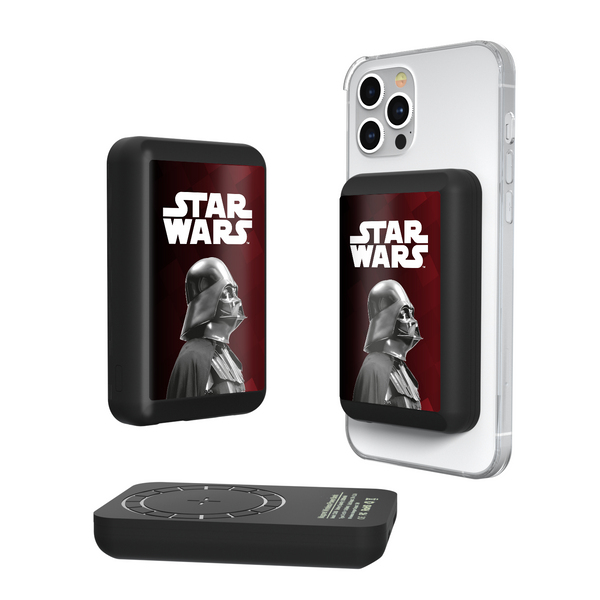 Star Wars Darth Vader Color Block Wireless Mag Power Bank