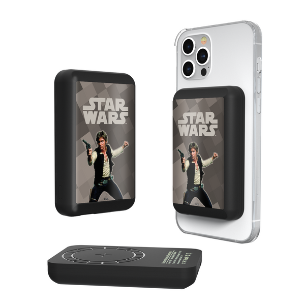 Star Wars Han Solo Color Block Wireless Mag Power Bank