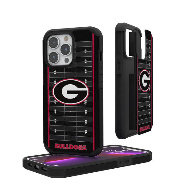 Georgia Bulldogs Football Field iPhone Rugged Case