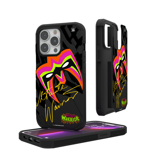 Ultimate Warrior Impact iPhone Rugged Phone Case