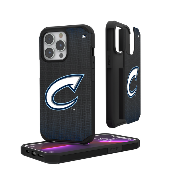Columbus Clippers Linen iPhone Rugged Phone Case