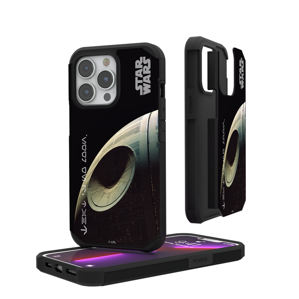 Star Wars Death Star Cinematic Moments: Discovery iPhone Rugged Phone Case