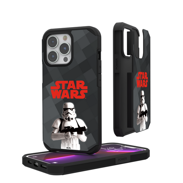 Star Wars Stormtrooper Color Block iPhone Rugged Phone Case