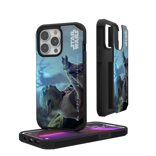 Star Wars Yoda Cinematic Moments: Discovery iPhone Rugged Phone Case
