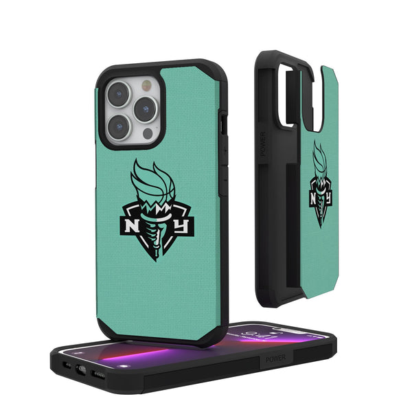 New York Liberty Solid iPhone Rugged Case