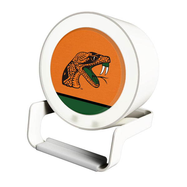 Florida A&M Rattlers Endzone Solid Night Light Charger and Bluetooth Speaker