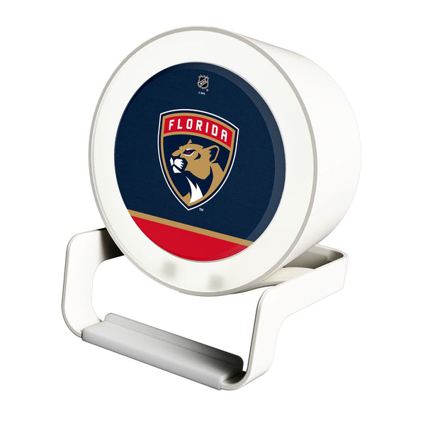 Florida Panthers Solid Wordmark Night Light Charger and Bluetooth Speaker
