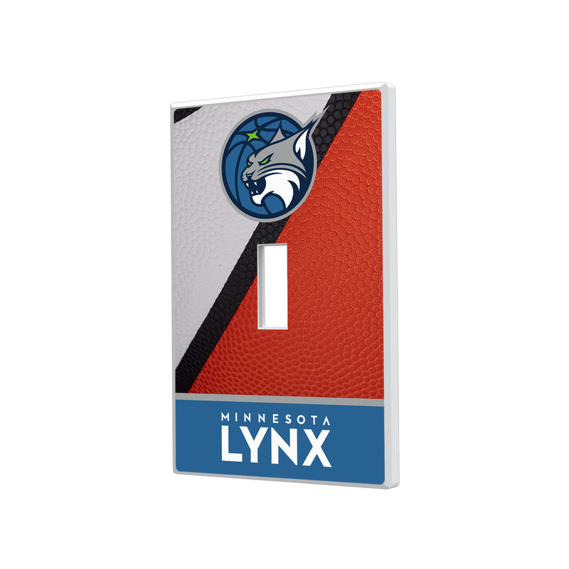 Minnesota Lynx Basketball Hidden-Screw Light Switch Plate