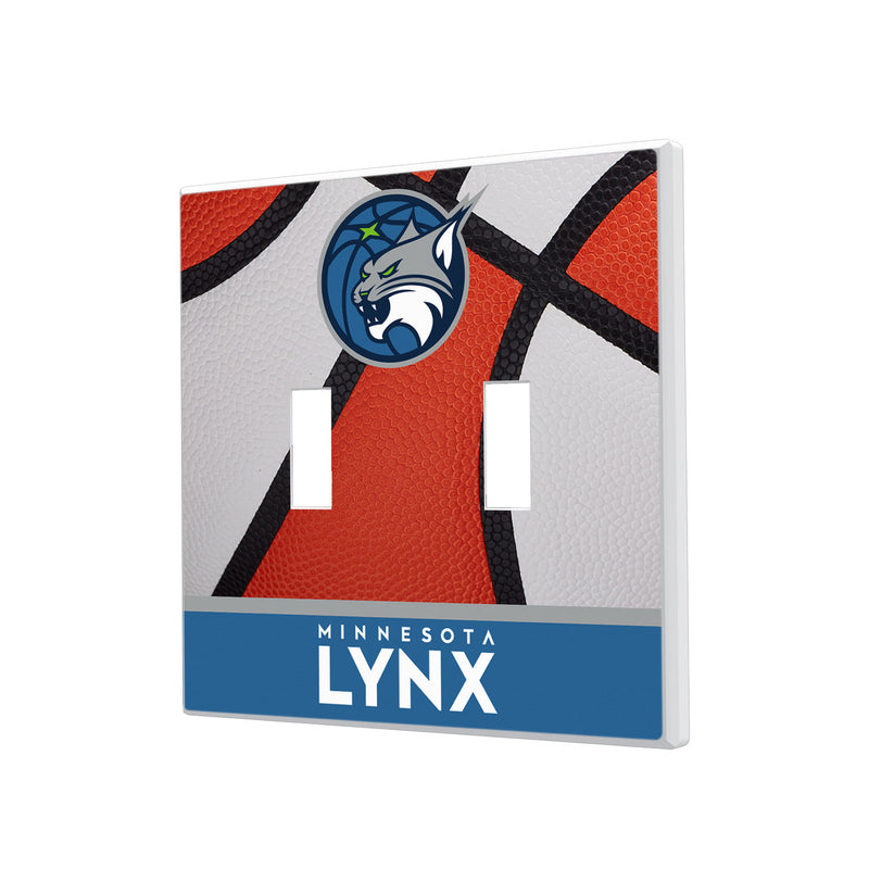 Minnesota Lynx Basketball Hidden-Screw Light Switch Plate