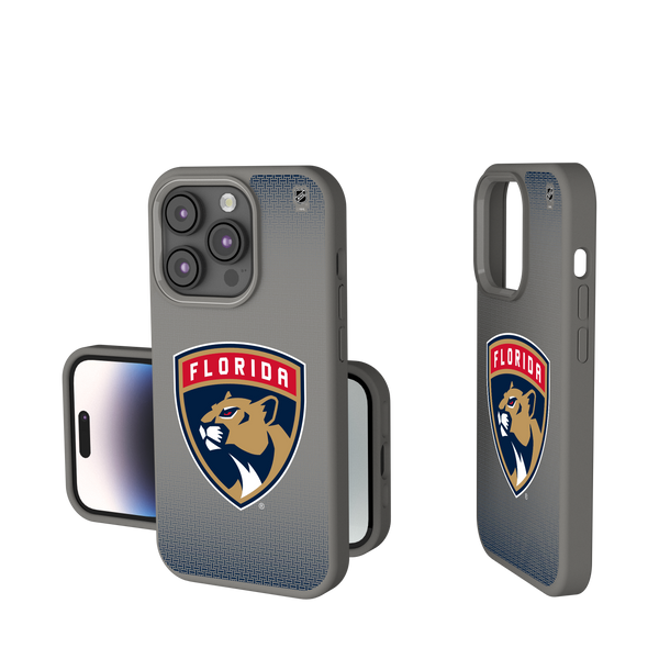Florida Panthers Linen iPhone Soft Touch Phone Case