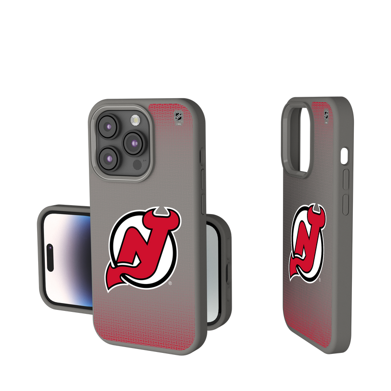 New Jersey Devils Linen iPhone Soft Touch Phone Case