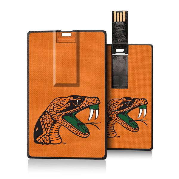 Florida A&M Rattlers Solid Credit Card USB Drive 32GB