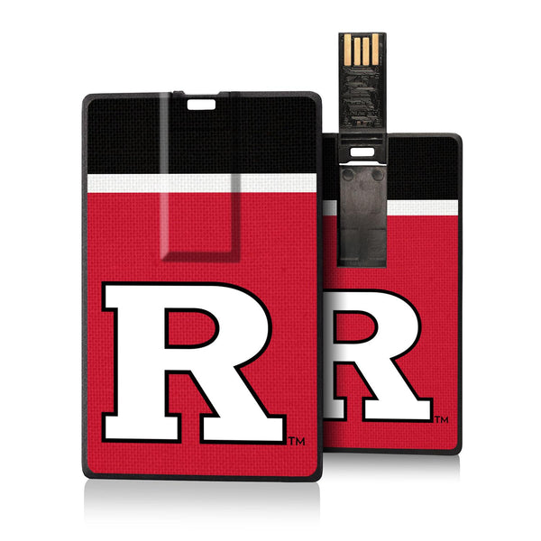 Rutgers Scarlet Knights Stripe Credit Card USB Drive 32GB