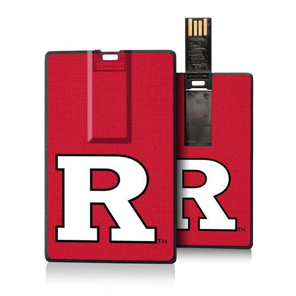 Rutgers Scarlet Knights Solid Credit Card USB Drive 32GB