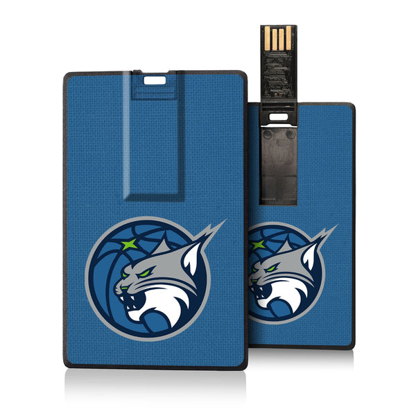 Minnesota Lynx Solid Credit Card USB Drive 32GB