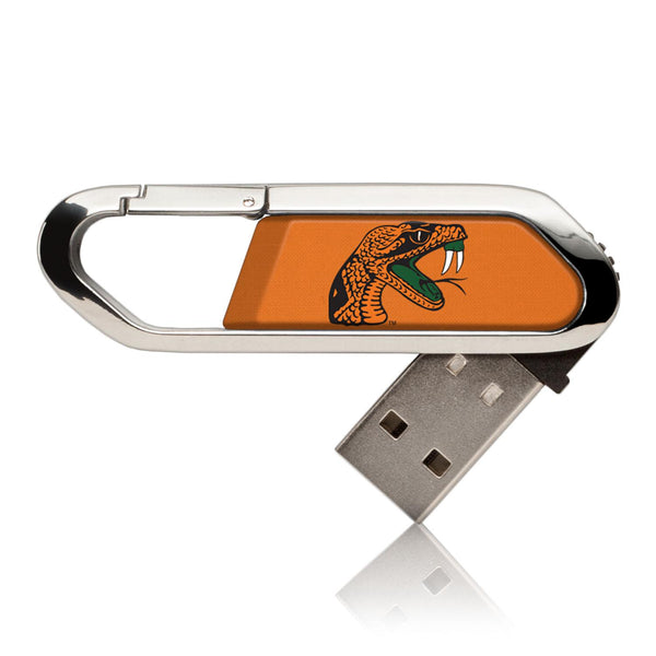 Florida A&M Rattlers Solid USB 32GB Clip Style Flash Drive