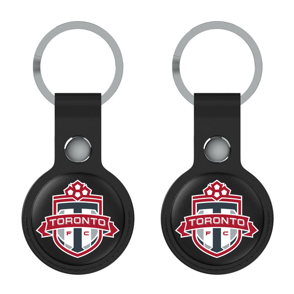 Toronto FC   Insignia AirTag Black Airtag Holder 2-Pack Flat.Jpg