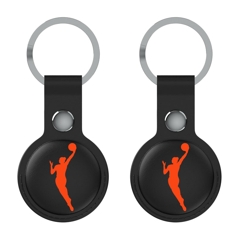 WNBA  Insignia AirTag Black Airtag Holder 2-Pack Flat.Jpg