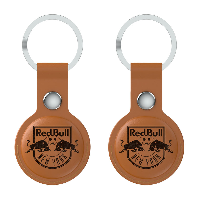 New York Red Bulls  Burn AirTag Brown Airtag Holder 2-Pack Flat.Jpg