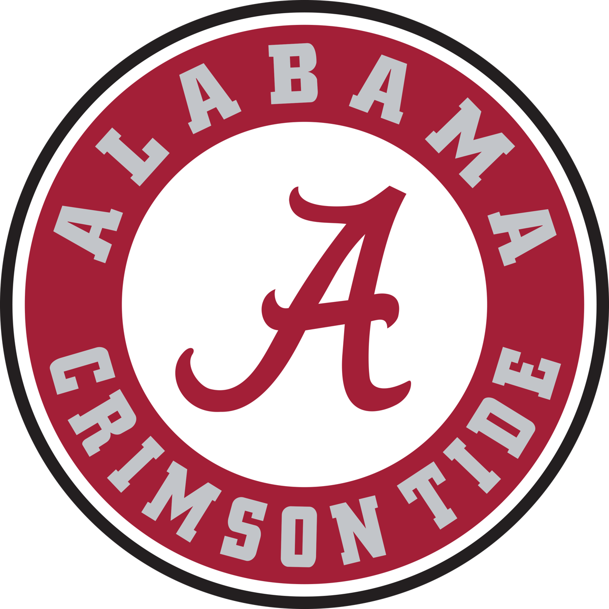 University of Alabama Crimson Tide logo