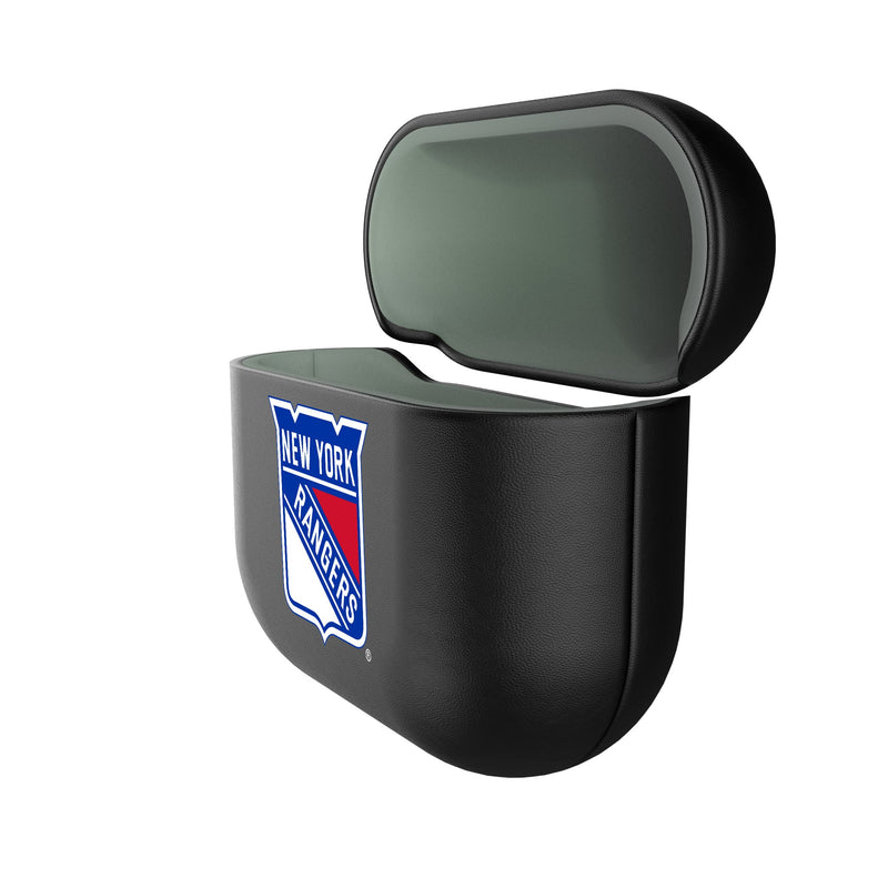 New York Rangers Personalized Insignia AirPods AirPod Case Cover Iso.Jpg