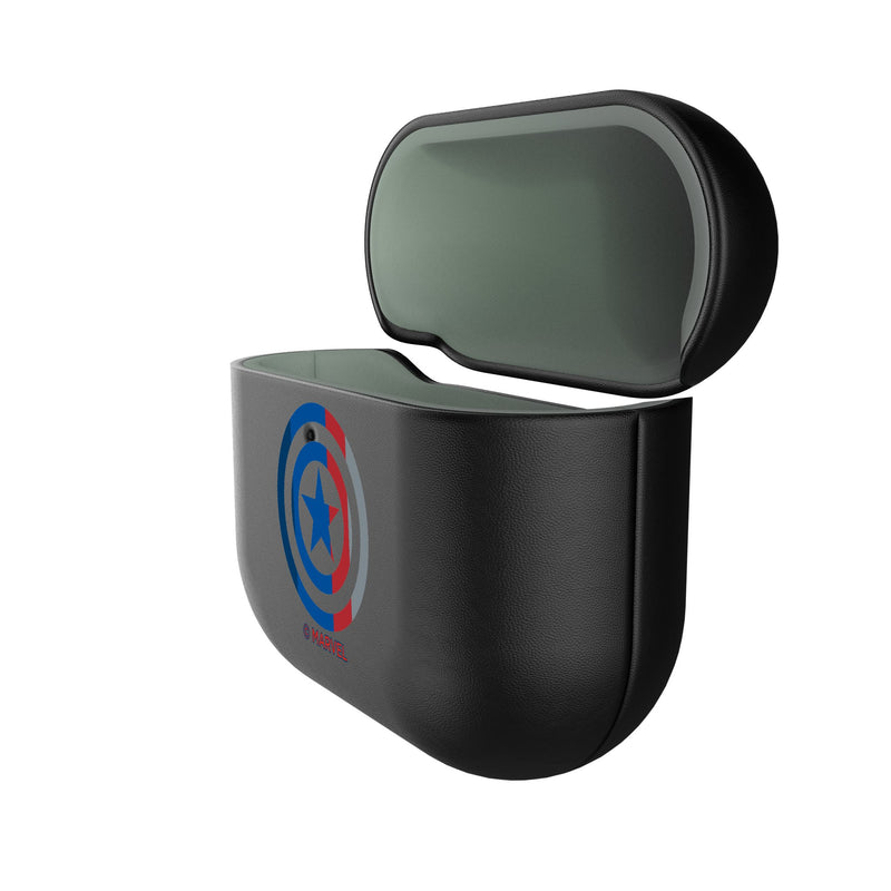 Marvel Avengers Captain America Sigil AirPods AirPod Case Cover Iso.Jpg