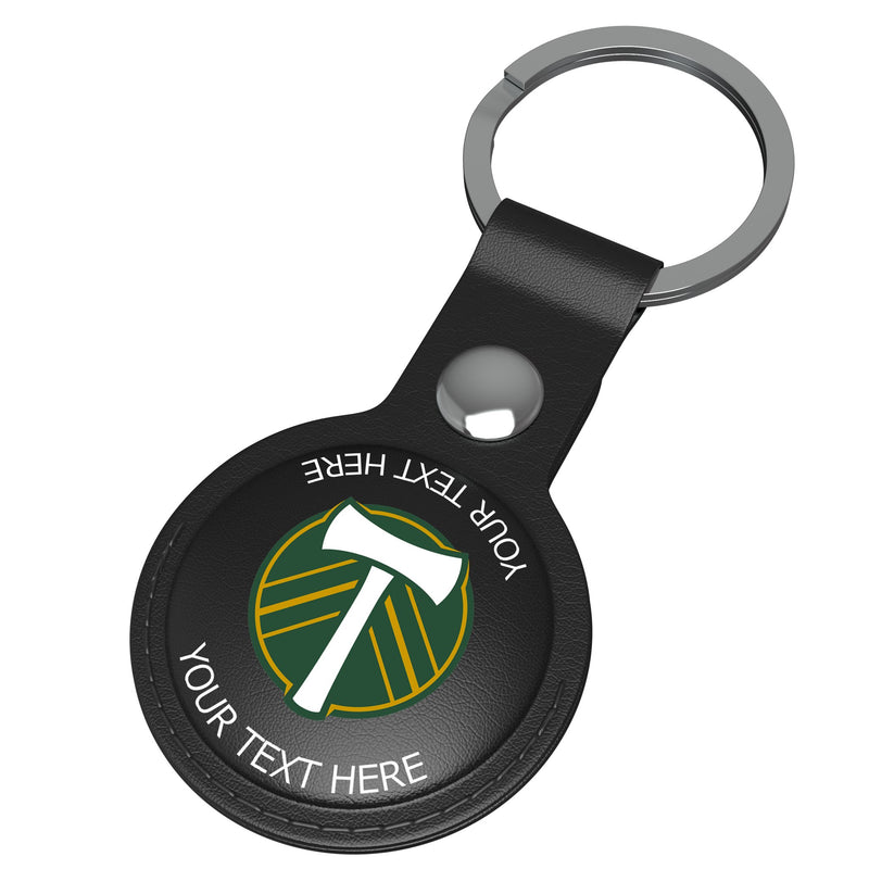 Portland Timbers Personalized Insignia AirTag Black Airtag Holder Iso.Jpg