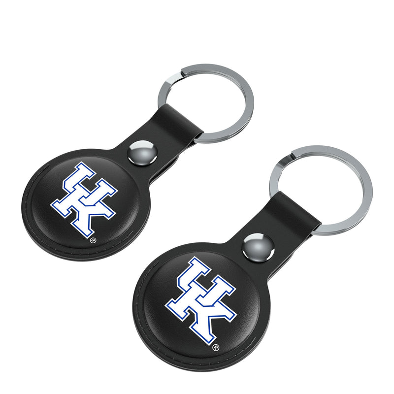 University of Kentucky Wildcats Insignia AirTag Black Airtag Holder 2-Pack Iso.Jpg