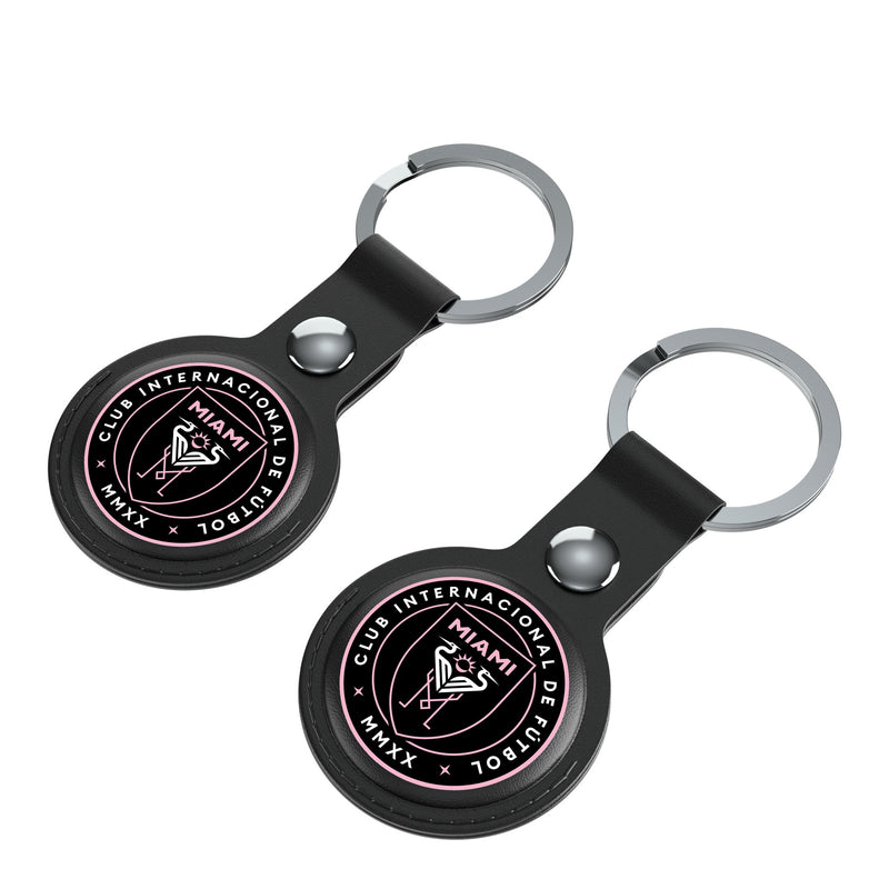 Inter Miami CF  Insignia AirTag Black Airtag Holder 2-Pack Iso.Jpg