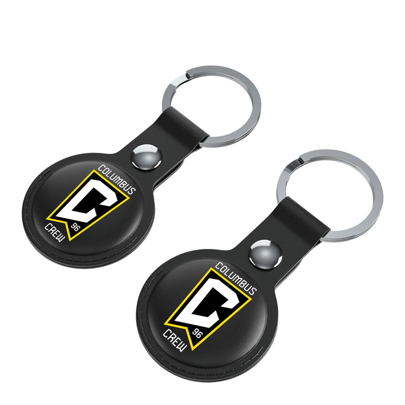 Columbus Crew  Insignia AirTag Black Airtag Holder 2-Pack Iso.Jpg