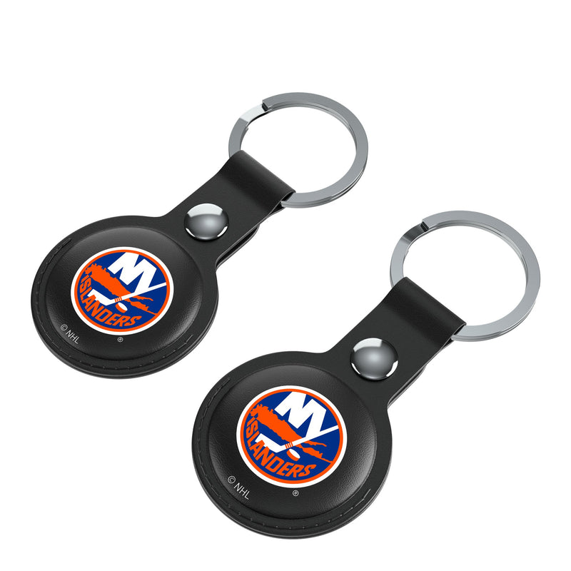 New York Islanders Insignia AirTag Black Airtag Holder 2-Pack Iso.Jpg