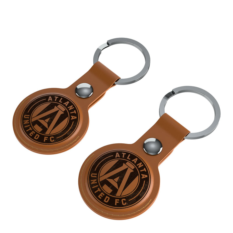 Atlanta United FC  Burn AirTag Brown Airtag Holder 2-Pack Iso.Jpg