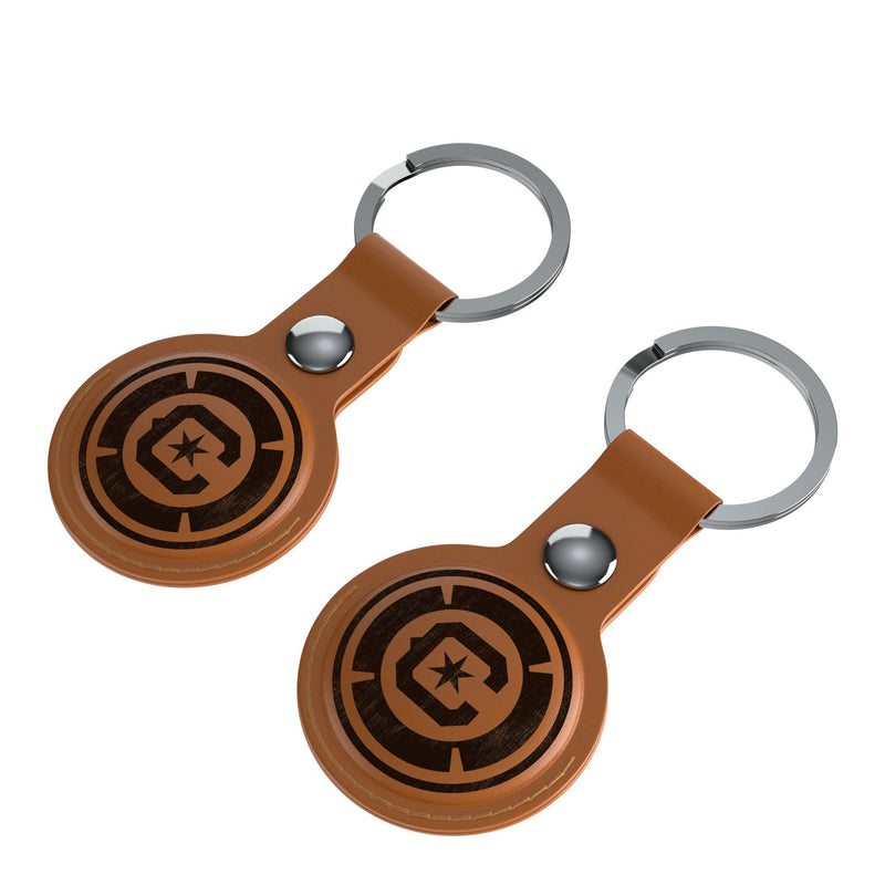 Chicago Fire  Burn AirTag Brown Airtag Holder 2-Pack Iso.Jpg