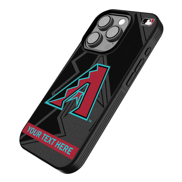 Arizona Diamondbacks Personalized Tilt iPhone Bump Phone Case for Apple iPhone Iso.Jpg