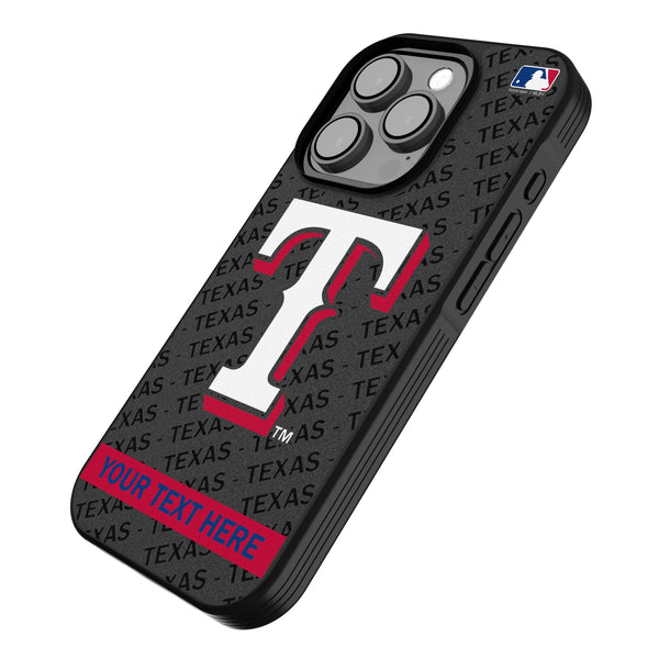 Texas Rangers Personalized Tilt iPhone Bump Phone Case for Apple iPhone Iso.Jpg