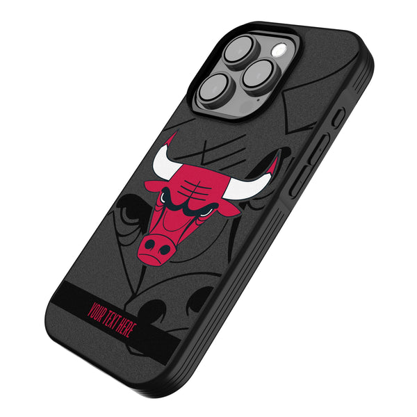 Chicago Bulls Personalized Tilt iPhone Bump Phone Case for Apple iPhone Iso.Jpg